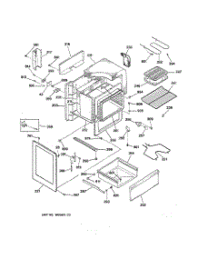 03 - Body Parts parts for Ge Range RB557GY1WH from AppliancePartsPros.com