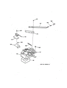 05 - Door Lock parts for Ge Range RB787WY2WW from AppliancePartsPros.com