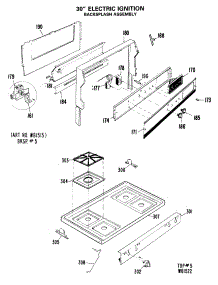 02 - 30`` Electric Ignition parts for Ge Range RGB744GEJ8 from AppliancePartsPros.com
