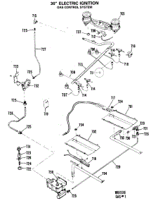 04 - 30`` Electric Ignition parts for Ge Range RGB744GEJ3 from AppliancePartsPros.com
