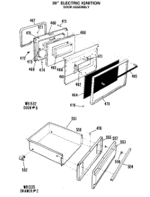03 - 30`` Electric Ignition parts for Ge Range RGB746GEJ4 from AppliancePartsPros.com