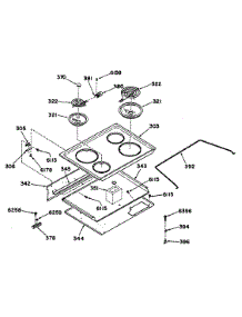 02 - Section2 parts for Ge Range RF725GL3 from AppliancePartsPros.com
