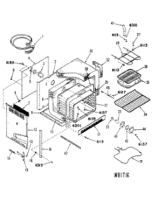 03 - Section3 parts for Ge Range RF725GL3 from AppliancePartsPros.com