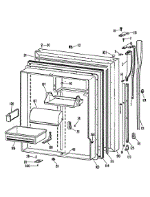 02 - Section2 parts for Ge Refrigerator CTXH25DLFRAD from AppliancePartsPros.com