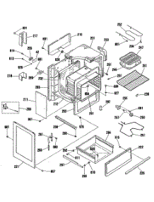 03 - Section3 parts for Ge Range RB755GN1 from AppliancePartsPros.com