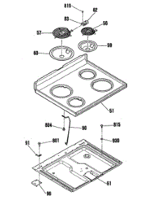 03 - Section3 parts for Ge Range RB767GN1 from AppliancePartsPros.com