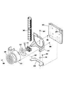 03 - Section3 parts for Ge Range RF724GP1 from AppliancePartsPros.com