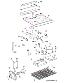 03 - Section3 parts for Ge Refrigerator CTHY14CRJRWH from AppliancePartsPros.com