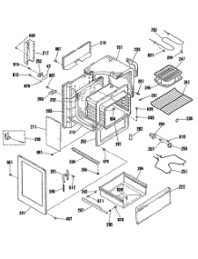 03 - Section3 parts for Ge Range RB754N6WH from AppliancePartsPros.com