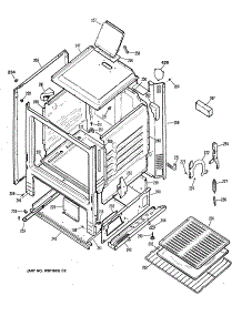 03 - Section3 parts for Ge Range RGB524PV1WH from AppliancePartsPros.com