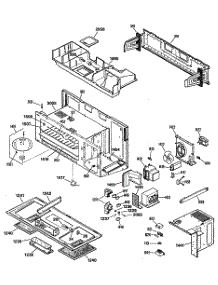02 - Section2 parts for Ge Microwave RVM122K02 from AppliancePartsPros.com