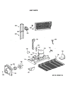 06 - Unit Parts parts for Ge Refrigerator CTX18EASARWH from AppliancePartsPros.com