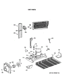 06 - Unit Parts parts for Ge Refrigerator CTX18GASARWH from AppliancePartsPros.com