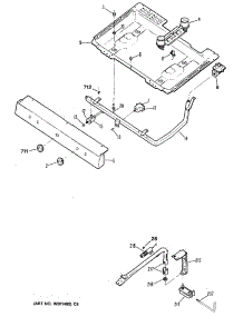 02 - Section2 parts for Ge Range RGB508ET1WH from AppliancePartsPros.com