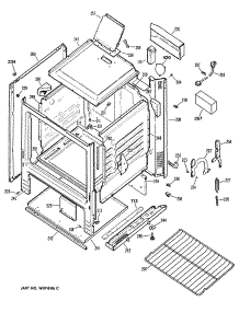 03 - Section3 parts for Ge Range RGB508ET1WH from AppliancePartsPros.com