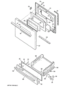 04 - Section4 parts for Ge Range RGB527EV1WH from AppliancePartsPros.com