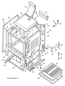 03 - Section3 parts for Ge Range RGB526ET1WH from AppliancePartsPros.com