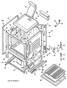 04 - Section4 parts for Ge Range RGB628GEV1WH from AppliancePartsPros.com