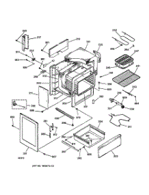 03 - Body Parts parts for Ge Range RB754PY2WH from AppliancePartsPros.com