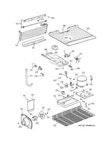 03 - Unit Parts parts for Ge Refrigerator CTX14AYXNLWH from AppliancePartsPros.com
