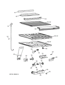 05 - Compartment Separator Parts parts for Ge Refrigerator CTX18BABARWW from AppliancePartsPros.com