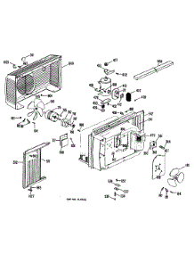 02 - Section2 parts for Ge Air Conditioner AT204LMM1 from AppliancePartsPros.com