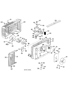 02 - Section2 parts for Ge Air Conditioner AT904LMM1 from AppliancePartsPros.com