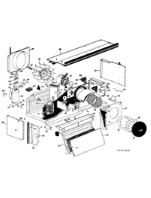 02 - Room Air Conditioner parts for Ge Air Conditioner A3B568DCALSA from AppliancePartsPros.com