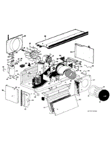 02 - Room Air Conditioner parts for Ge Air Conditioner A3B569EPASQ1 from AppliancePartsPros.com
