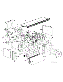02 - Room Air Conditioner parts for Ge Air Conditioner A2B358DCALRA from AppliancePartsPros.com