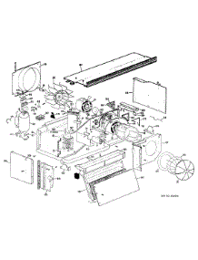 02 - Room Air Conditioner parts for Ge Air Conditioner A2B359DGASRA from AppliancePartsPros.com