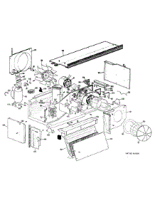 02 - Section2 parts for Ge Air Conditioner A9B678EPASWA from AppliancePartsPros.com