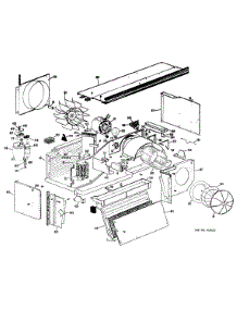 02 - Section2 parts for Ge Air Conditioner A2B749DAALEA from AppliancePartsPros.com