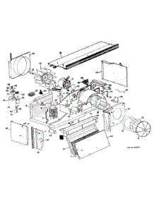 02 - Section2 parts for Ge Air Conditioner A2B768DAALD1 from AppliancePartsPros.com