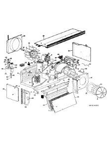 02 - Room Air Conditioner parts for Ge Air Conditioner A2B768EPASD1 from AppliancePartsPros.com