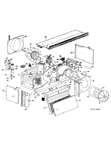 02 - Section2 parts for Ge Air Conditioner A2B769EPASDA from AppliancePartsPros.com