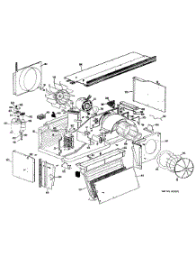 02 - Section2 parts for Ge Air Conditioner A2B748EPESEA from AppliancePartsPros.com