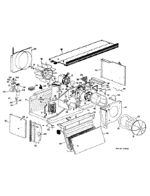 02 - Section2 parts for Ge Air Conditioner A2B758DAALEA from AppliancePartsPros.com
