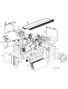 02 - Section2 parts for Ge Air Conditioner A2B778DAALD1 from AppliancePartsPros.com