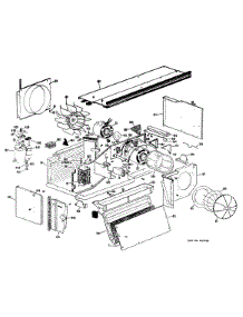 02 - Section2 parts for Ge Air Conditioner A2B759CKALEA from AppliancePartsPros.com