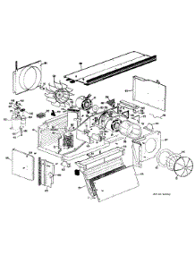 02 - Section2 parts for Ge Air Conditioner A2B778DGASDA from AppliancePartsPros.com
