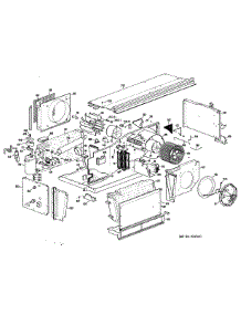 02 - Section2 parts for Ge Air Conditioner A2B688DGALW1 from AppliancePartsPros.com