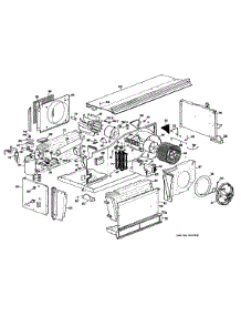 02 - Section2 parts for Ge Air Conditioner A9B688DEASW1 from AppliancePartsPros.com