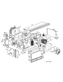 02 - Section2 parts for Ge Air Conditioner A3B788EPCND2 from AppliancePartsPros.com