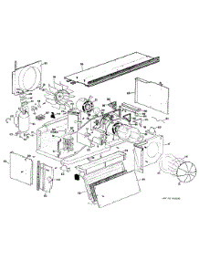 02 - Section2 parts for Ge Air Conditioner A2B678DEENWA from AppliancePartsPros.com