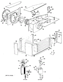 02 - Section2 parts for Ge Air Conditioner ADE18D1G3 from AppliancePartsPros.com