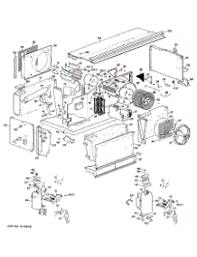 02 - Section2 parts for Ge Air Conditioner A3B588DCES1K from AppliancePartsPros.com