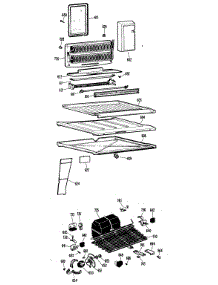 03 - Section3 parts for Ge Refrigerator CTF17CAC from AppliancePartsPros.com