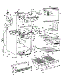 02 - Section2 parts for Ge Refrigerator CTF17PBCR from AppliancePartsPros.com