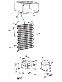 03 - Section3 parts for Ge Refrigerator SSD11CBBR from AppliancePartsPros.com